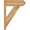 Ekena Millwork Traditional Rough Sawn Arts and Crafts Outlooker, Western Red Cedar, 8"W x 24"D x 32"H OUT08X24X32TRA03RWR - alternate 2